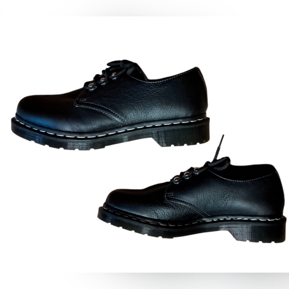 Dr. Martens 1461 Hardware Virginia Leather Shoes Womens 9 (Like New) - Picture 13 of 16